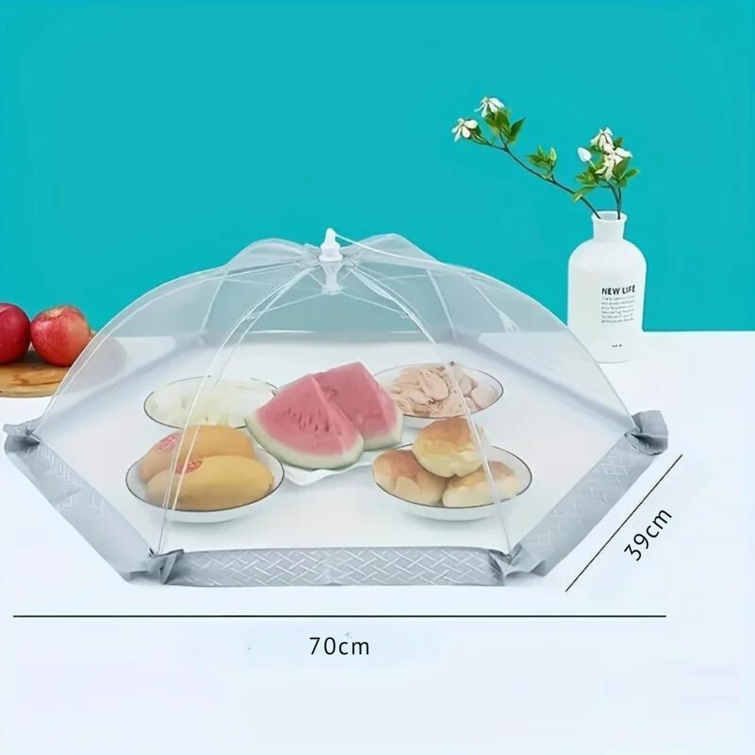 Cobertura Dobrável Transparente para Alimentos - FlyGuard