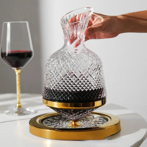 Decanter de Vinho de Vidro Cristal - Luxe Wine