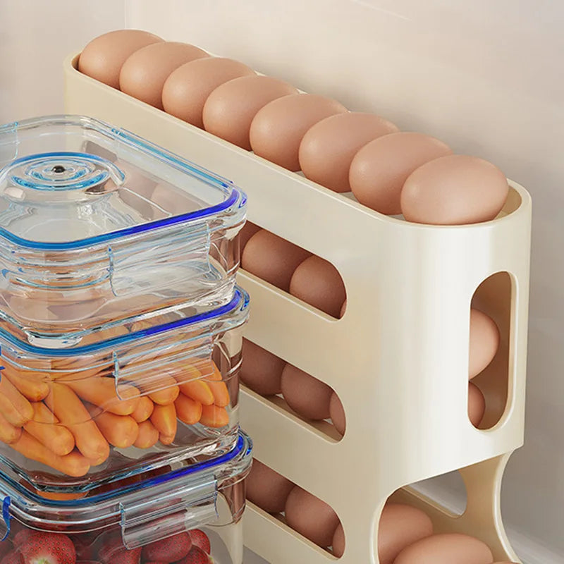 Organizador de Ovos Automático 4 Camadas - EggMaster